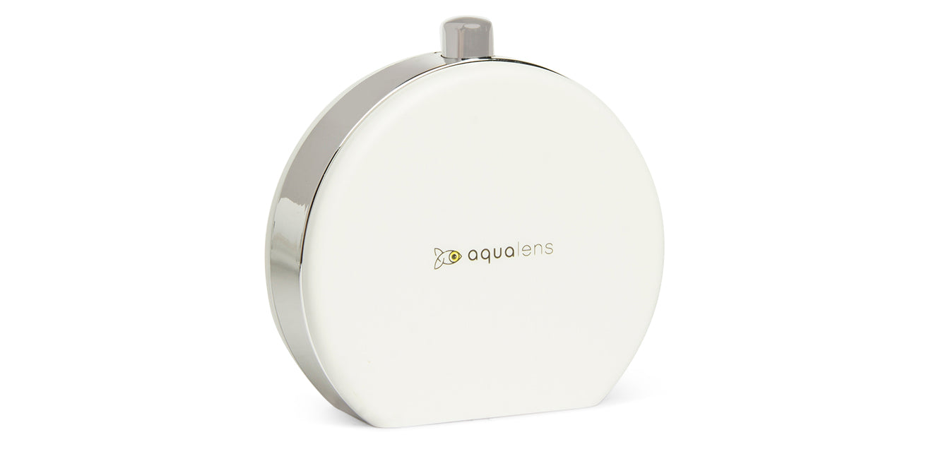 White A8065 Designer Contact Lens Case