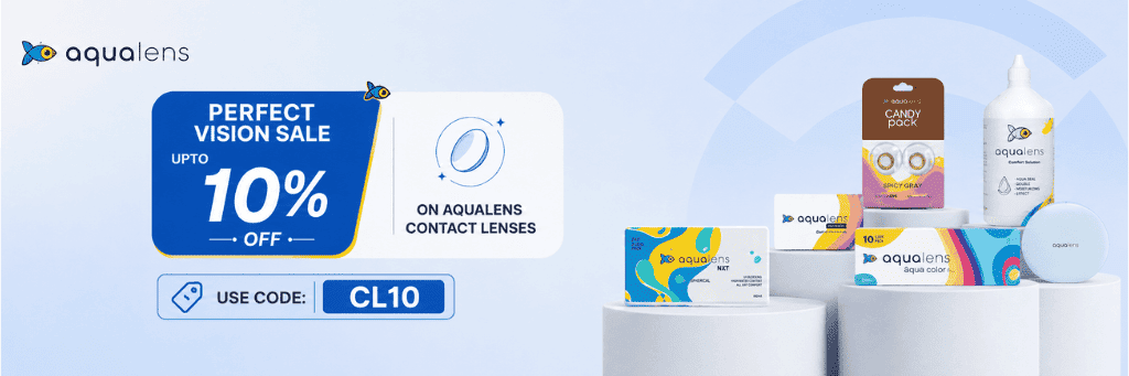 Aquacolor Contact Lenses - Zero Power Premium Color Lens (2 LP)